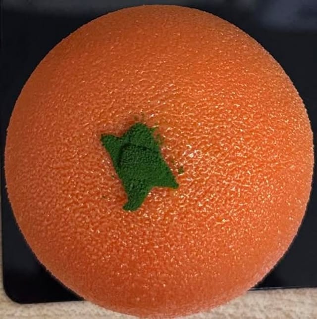 Orange.