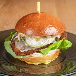 Bachour Crispy Chicken Sandwich